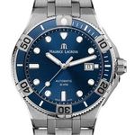 Maurice Lacroix Aikon AI6058-SS002-430-1 (2023) - Blauw wijzerplaat 43mm Staal (1/2)