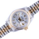 Rolex Lady-Datejust 69173 (1988) - Grey dial 26 mm Gold/Steel case (1/8)