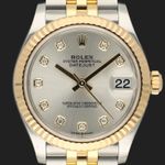 Rolex Datejust 31 278273 (2022) - 31 mm Gold/Steel case (2/8)