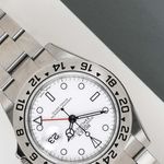 Rolex Explorer II 16570 (2011) - Wit wijzerplaat 40mm Staal (3/7)