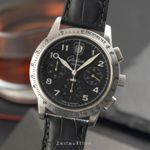 Glashütte Original Senator 39-32-07-07-04 (Onbekend (willekeurig serienummer)) - Zwart wijzerplaat 39mm Staal (1/8)