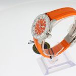 Breitling Superocean A17377211O1S1 (2024) - Oranje wijzerplaat 36mm Staal (2/4)