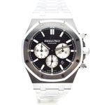 Audemars Piguet Royal Oak Chronograph 26331ST.OO.1220ST.02 (2021) - Zwart wijzerplaat 41mm Staal (1/7)