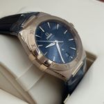 Omega Constellation 131.53.39.20.03.001 (2024) - Blue dial 39 mm Rose Gold case (7/8)