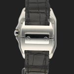 Cartier Santos 100 W20106X8 (2008) - Wit wijzerplaat 33mm Staal (6/8)