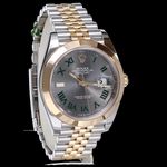 Rolex Datejust 41 126303 (2023) - Grey dial 41 mm Gold/Steel case (2/6)