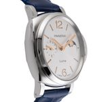 Panerai Luminor Due Luna PAM01180 (Onbekend (willekeurig serienummer)) - Wit wijzerplaat 38mm Staal (7/8)