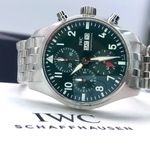 IWC Pilot Chronograph IW388104 (2022) - Groen wijzerplaat 41mm Staal (8/8)