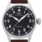 IWC Big Pilot IW329301 (2024) - Zwart wijzerplaat 43mm Staal (1/1)