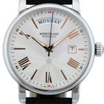 Montblanc 4810 114853 (2023) - Silver dial 41 mm Steel case (1/2)