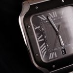 Cartier Santos WSSA0037 (2021) - Grey dial 40 mm Steel case (6/8)