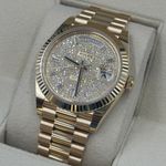 Rolex Day-Date 40 228238 (2023) - Diamant wijzerplaat 40mm Geelgoud (7/8)