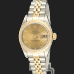 Rolex Lady-Datejust 69173 (1995) - Champagne dial 26 mm Gold/Steel case (1/8)