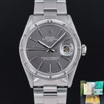 Rolex Oyster Perpetual Date 1501 (1965) - Grey dial 34 mm Steel case (1/8)