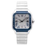 Cartier Santos WSSA0047 (2020) - Grey dial 40 mm Steel case (1/8)