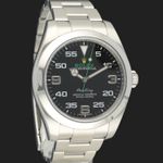 Rolex Air-King 116900 (2017) - Black dial 40 mm Steel case (4/8)