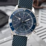 Breitling Superocean Heritage II Chronograph A13313161C1S1 (Onbekend (willekeurig serienummer)) - Blauw wijzerplaat 44mm Staal (3/8)