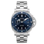 Panerai Luminor Submersible PAM01068 (2022) - Blauw wijzerplaat 42mm Staal (1/1)