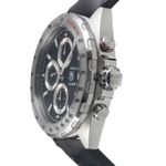 TAG Heuer Carrera Calibre HEUER 01 CAR201AA.BA0714 (Unknown (random serial)) - White dial 43 mm Steel case (6/8)