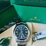 Rolex Oyster Perpetual 41 124300 (2024) - Blauw wijzerplaat 41mm Staal (7/7)