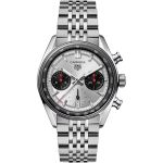 TAG Heuer Carrera CBS2216.BA0048 (2025) - Zilver wijzerplaat 39mm Staal (1/1)