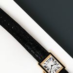 Cartier Tank Solo W5200002 (2019) - Silver dial 31 mm Yellow Gold case (3/7)