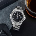 TAG Heuer Aquaracer 300M WAP2010 (2010) - Black dial 41 mm Steel case (1/8)
