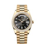 Rolex Day-Date 40 228398TBR (2024) - Black dial 40 mm Yellow Gold case (1/1)