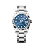 Rolex Datejust 36 126234 (2021) - Blue dial 36 mm Steel case (1/8)