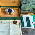 Rolex Air-King 14010 (2000) - Blue dial 34 mm Steel case (3/8)