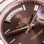 Rolex Day-Date 40 228235 (2018) - Bruin wijzerplaat 40mm Roségoud (2/6)