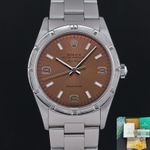 Rolex Air-King 14010 (1996) - Pink dial 34 mm Steel case (1/7)