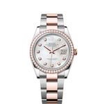 Rolex Datejust 36 126281RBR (2024) - Parelmoer wijzerplaat 36mm Staal (1/1)