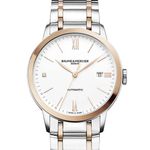 Baume & Mercier Classima M0A10456 (2024) - White dial 40 mm Steel case (1/3)