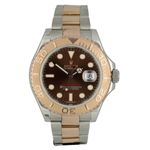 Rolex Yacht-Master 40 116621 (2018) - Brown dial 40 mm Gold/Steel case (2/6)