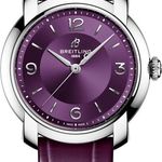 Breitling Premier A10310121Q1P1 (2026) - Purple dial 36 mm Steel case (1/1)