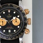 Tudor Black Bay Chrono 79363N (2021) - Zwart wijzerplaat 41mm Goud/Staal (5/8)