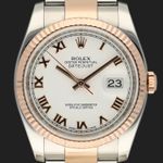 Rolex Datejust 36 116231 (2014) - 36mm Goud/Staal (2/8)
