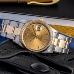 Rolex Oyster Perpetual Date 15223 (1993) - 34 mm Gold/Steel case (2/8)