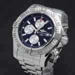 Breitling Super Avenger II A13371 (2016) - Zwart wijzerplaat 48mm Staal (7/8)