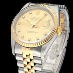 Rolex Datejust 36 16233G (1990) - 36mm Goud/Staal (6/8)