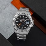 Rolex Explorer II 216570 (Onbekend (willekeurig serienummer)) - Zwart wijzerplaat 42mm Staal (1/8)