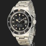 Rolex Submariner Date 16800 (1987) - Zwart wijzerplaat 40mm Staal (1/8)
