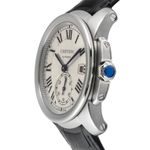 Cartier Calibre de Cartier WSCA0003 (Unknown (random serial)) - Silver dial 38 mm Steel case (6/8)