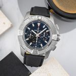 Breitling Super Avenger EB0148101B1X1 (Unknown (random serial)) - Black dial 46 mm Titanium case (3/8)