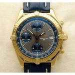 Breitling Chronomat K13048 (1993) - Grey dial 39 mm Yellow Gold case (7/7)