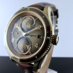 Montblanc 1858 128504 (2024) - Bruin wijzerplaat 42mm Brons (3/8)