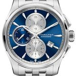 Hamilton Jazzmaster Auto Chrono H32596141 (2025) - Blauw wijzerplaat 42mm Staal (1/1)