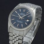 Rolex Datejust 1601 (1970) - Blauw wijzerplaat 36mm Staal (7/7)