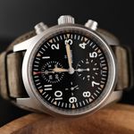 Hamilton Khaki Field H71706830 (2022) - Zwart wijzerplaat 44mm Staal (2/8)